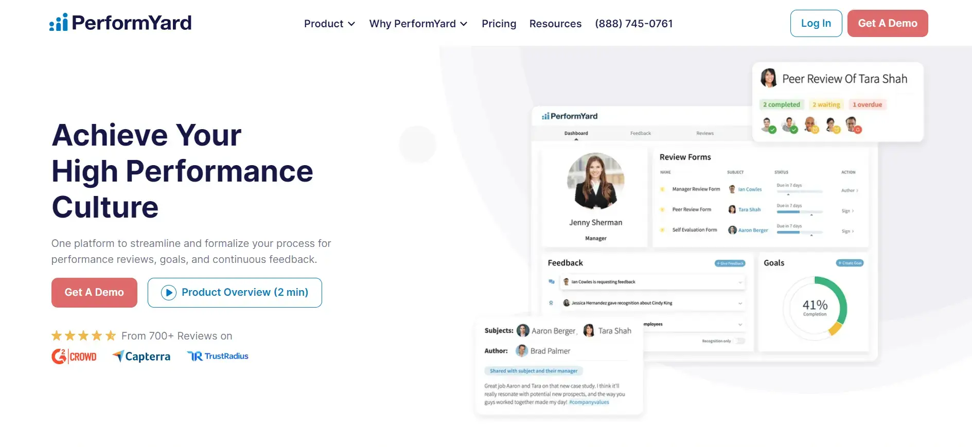 Performyard Home Page