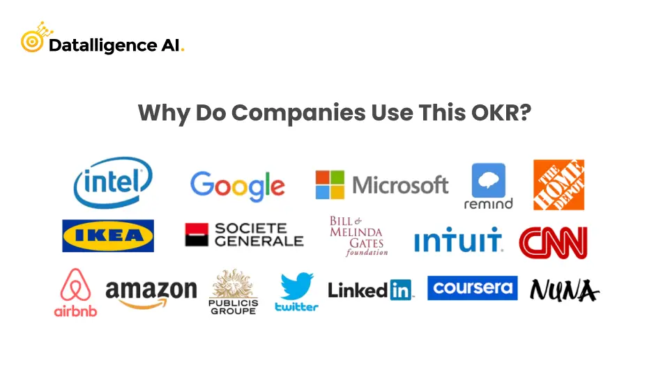 Why do companies use this OKR