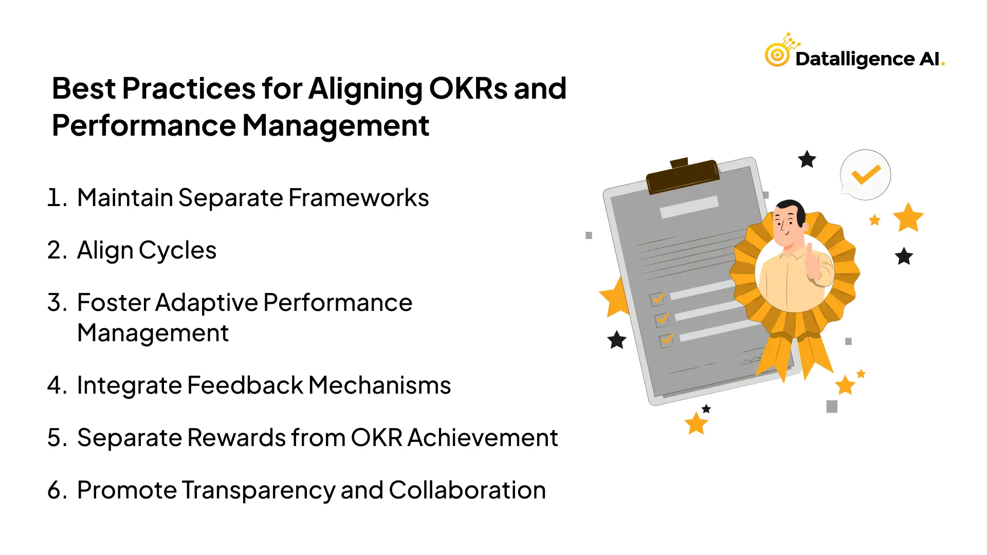 Best Practices for Aligning OKRs and Performance Management